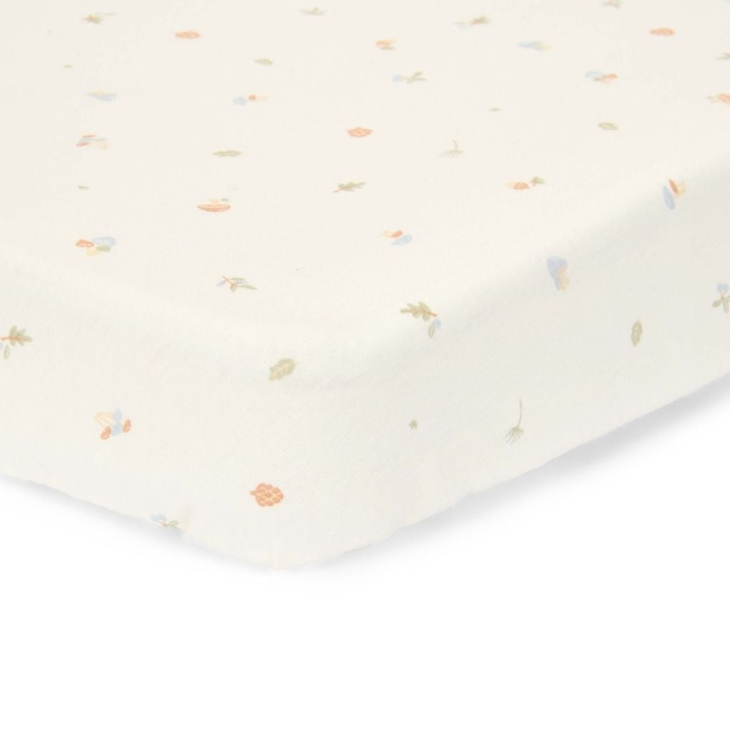Little Dutch Drap-housse pour berceau Forest Treasures Lg 40 x L 80 cm