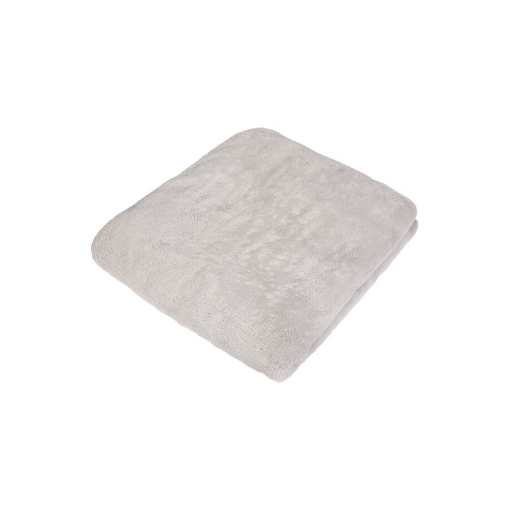 Dreambee Deken voor bed Essentials fleece lichtgrijs