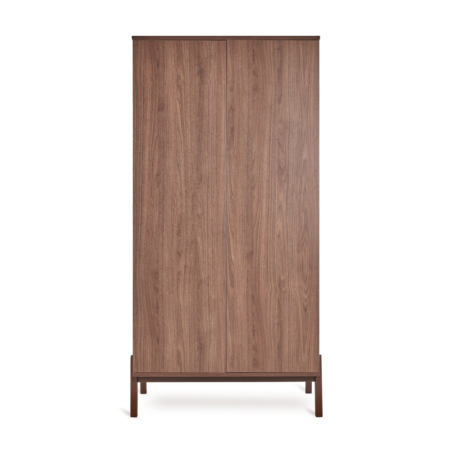 Quax Chambre de bébé 3 pièces (lit L 120 x Lg 60 cm + commode avec rallonge + armoire 2 portes) Ashi Chestnut