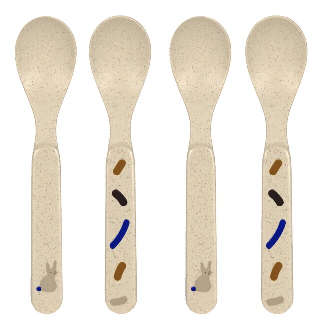 Lässig Cuillère Little Mateys Royal Blue - 4 pièces