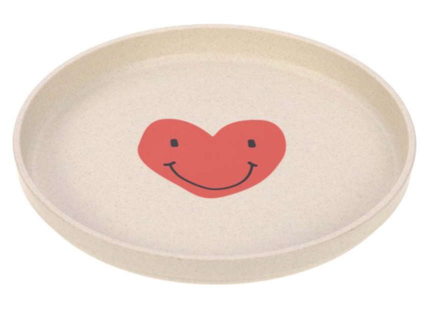 Lässig Assiette Happy Rascals Heart Lavender