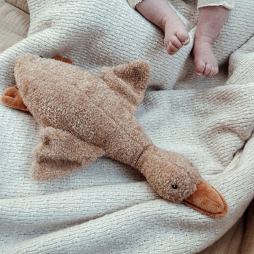 Flow Peluche avec battements de cœur Liva l'Oie Comfort brun
