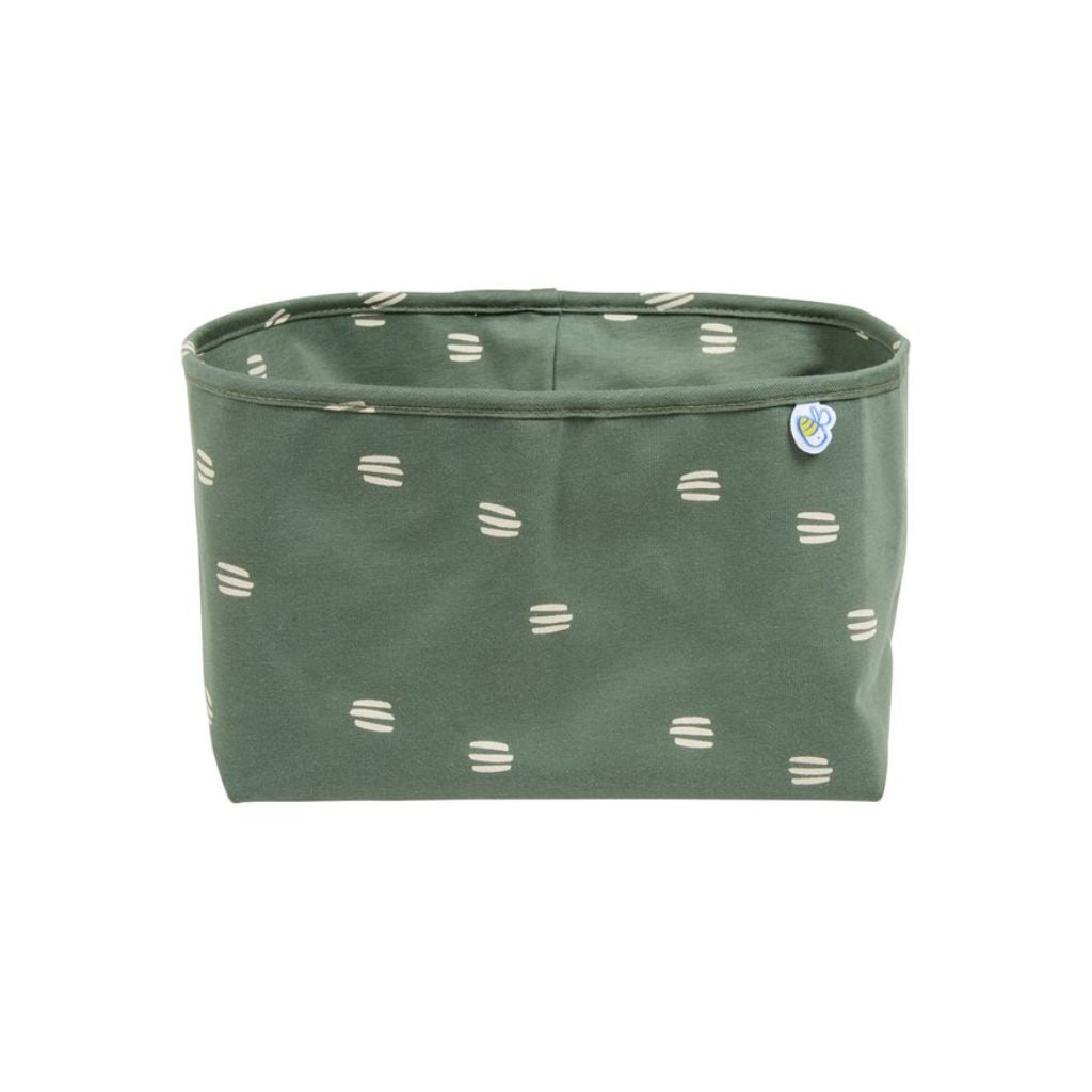 Dreambee Panier de rangement Flo vert