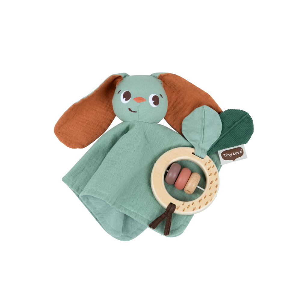Tiny Love Coffret cadeau Hochet et Doudou Garden of Adventures
