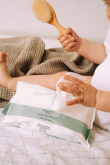 Naïf Lingettes humides Plastic Free Wipes - 54 pièces