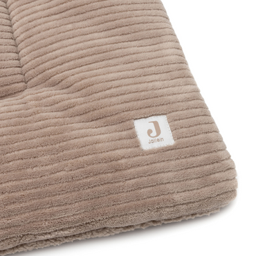 Jollein Tapis de parc Cloudy Rib Milky Coffee 75 x 95 cm