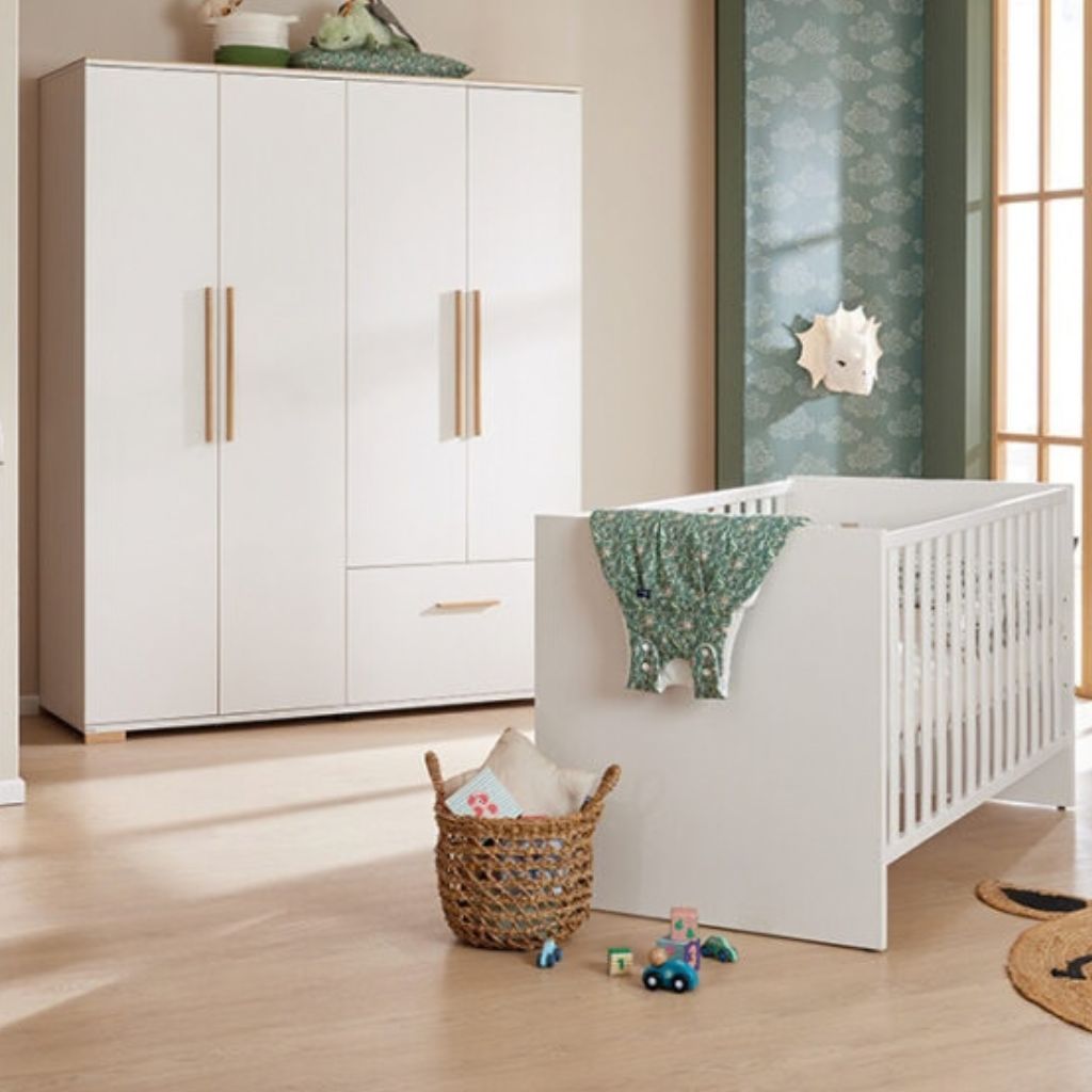 PAIDI Lit Enfant Enie Lit évolutif Lg 70 x L 140 cm Clay
