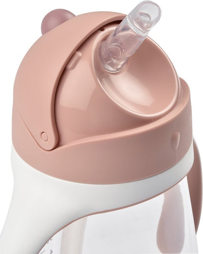 Béaba Gourde avec paille 300 ml Old Pink