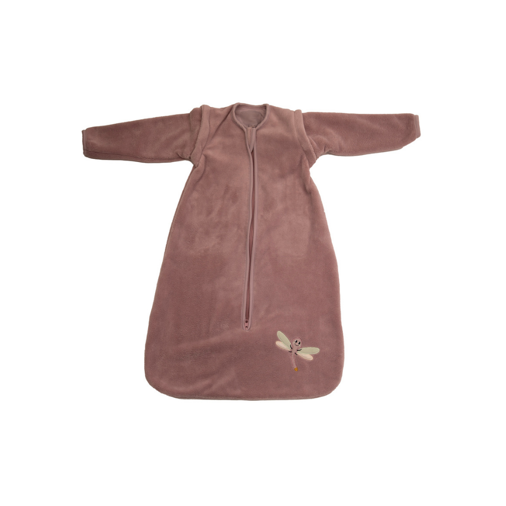 Dreambee Sac de couchage d'hiver Oscar Libelle TOG 2,0 Rose 70 cm
