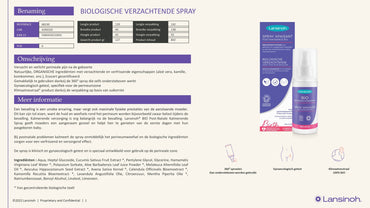 Lansinoh Biologische Verzachtende Postnatale Spray 100 ml