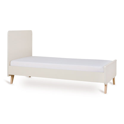 Quax Chambre de bébé 3 pièces (lit évolutif + commode avec rallonge + armoire 2 portes) Loft Clay