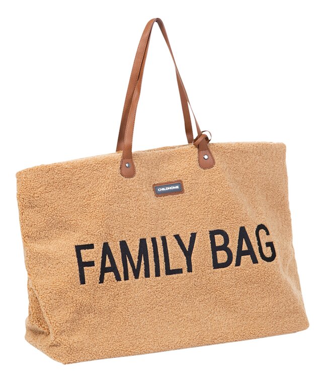 Childhome Sac à langer Family Bag teddy brun