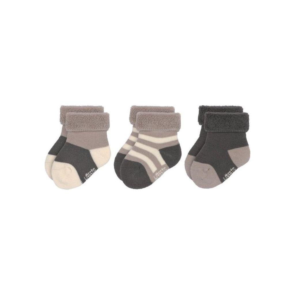 lassig kousjes NEW Born terry per 3, organic cotton, GOTS
