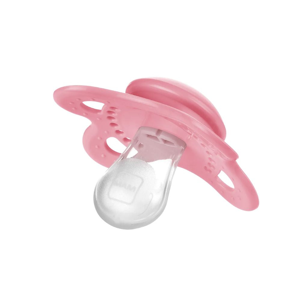 MAM  Fopspeen 0 - 6 maanden Original Night Pink/Lilac - 2 stuks