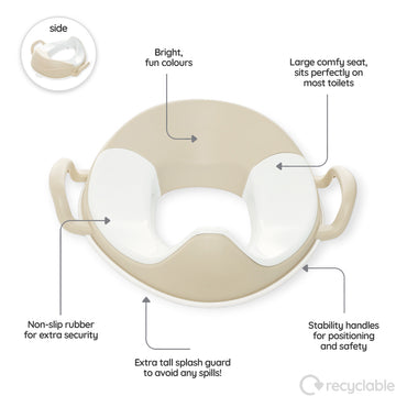 My Carry Potty wc-brilverkleiner pastelbeige