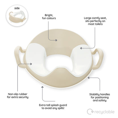 My Carry Potty Réducteur de WC beige pastel