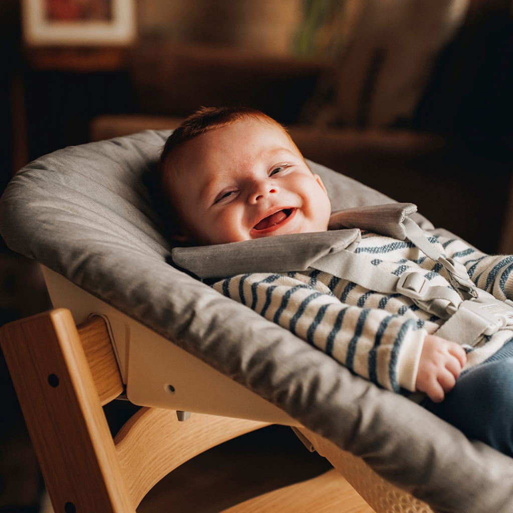 Stokke® Eetstoel Tripp Trapp® Bundel Naturel + Babyset² + Newborn Set