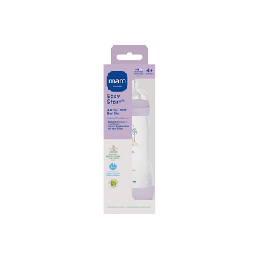 MAM Antikoliekzuigfles Easy Start Anti-Colic Lilac 320 ml