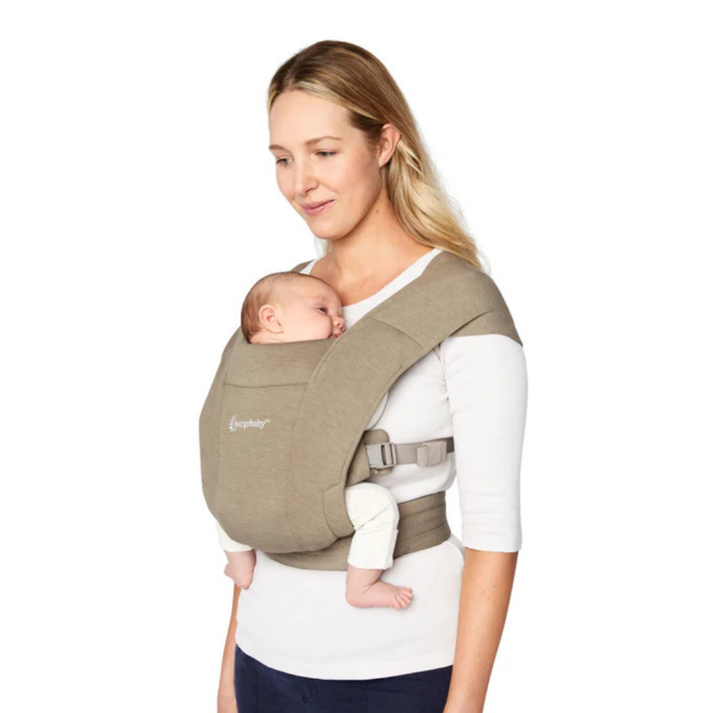 ERGObaby Buikdrager Embrace Soft Olive