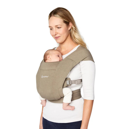 ERGObaby Buikdrager Embrace Soft Olive