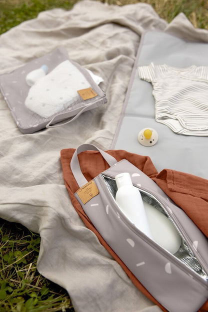 Lässig Koeltas Insulated Pouch Blocks taupe