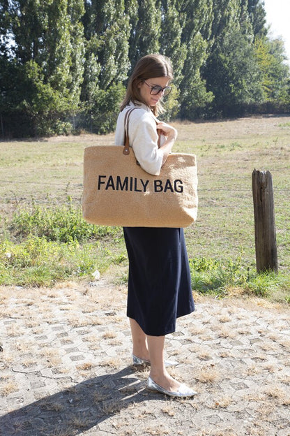 Childhome Sac à langer Family Bag teddy brun