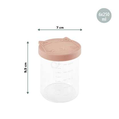 Babymoov Bewaarpotje Isy Bowls - 6 stuks