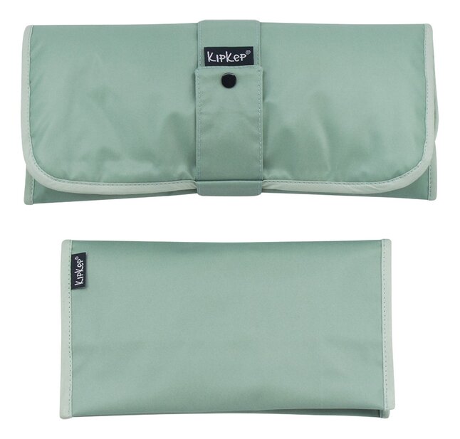 KipKep Matelas à langer + étui Napper Pale Green