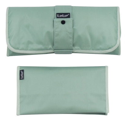KipKep Matelas à langer + étui Napper Pale Green