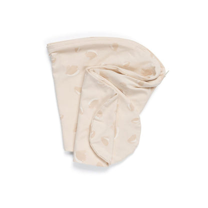 doomoo Housse pour coussin de positionnement et d'allaitement Twisty U Petals Latte