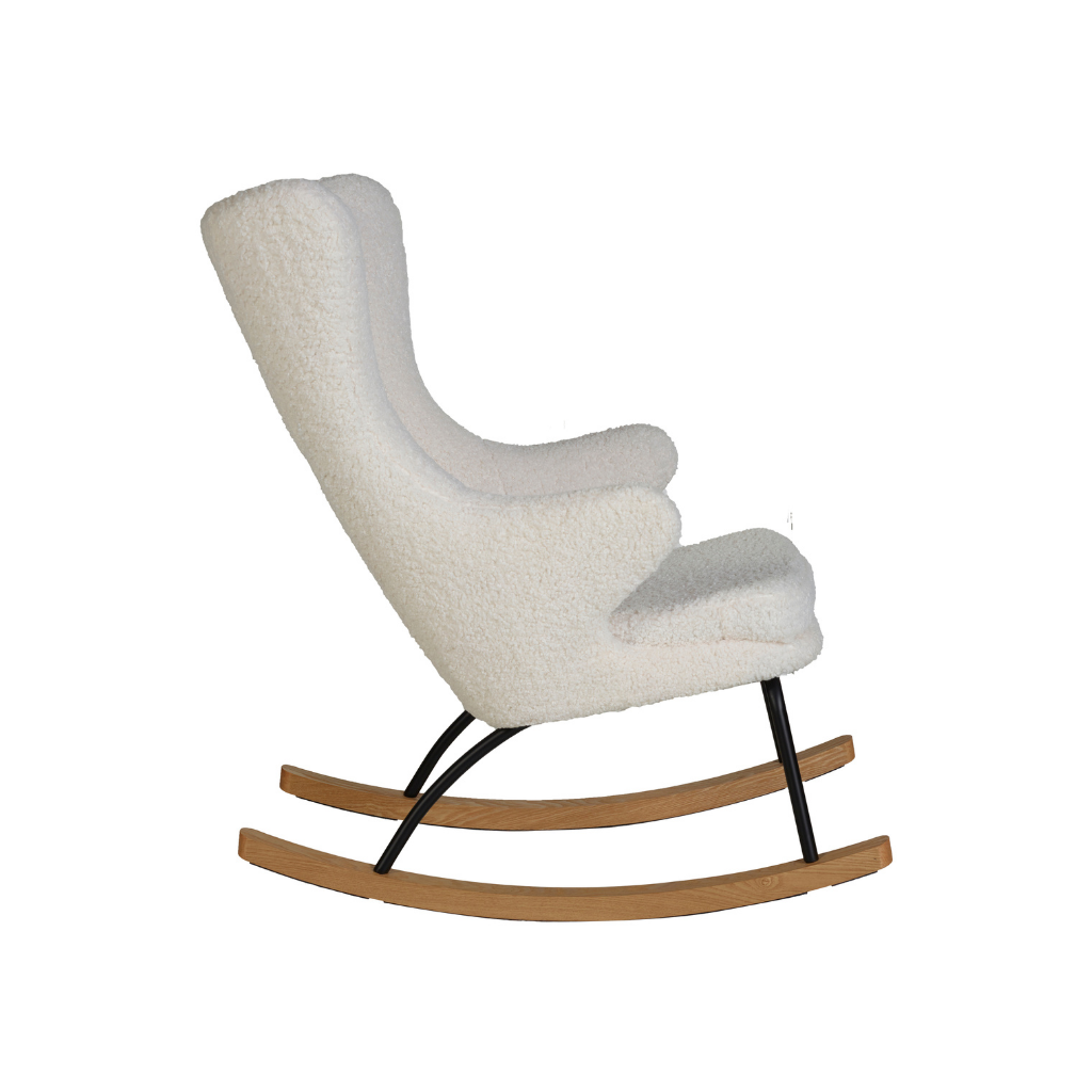 Quax Schommelstoel Rocking Chair De Luxe Adult Teddy Limited Edition