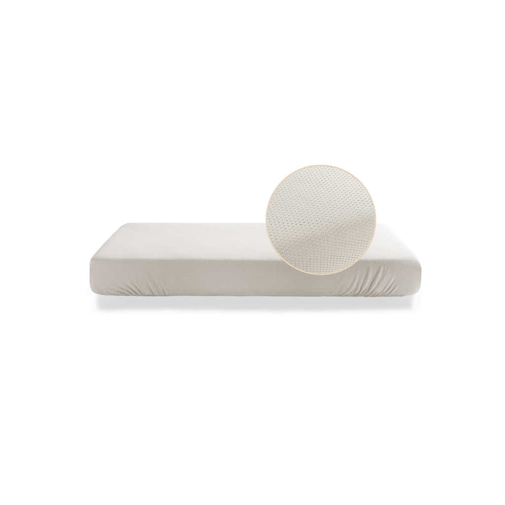 ZZZOO Drap-housse Airgosafe MB206 Lg 60 x L 120 cm Ivory