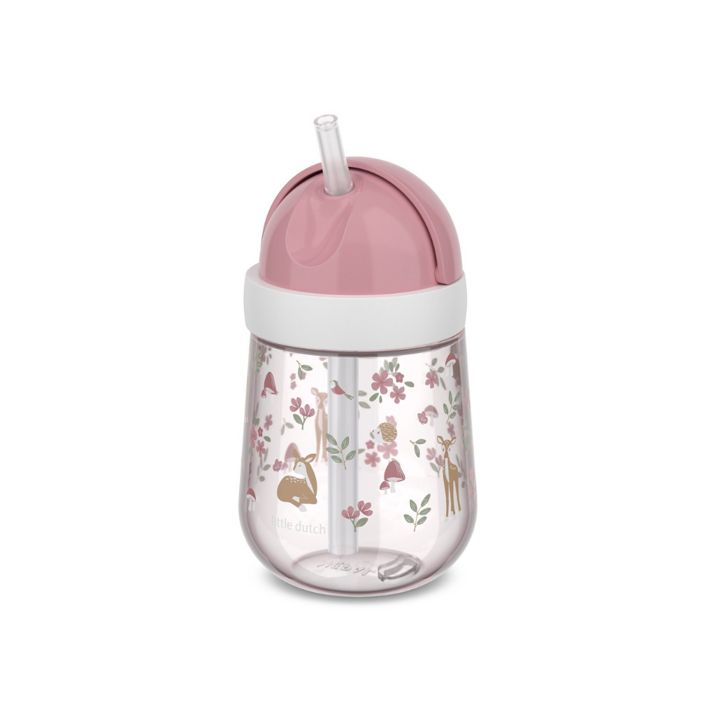 Drinkbeker met rietje mio 300 ml