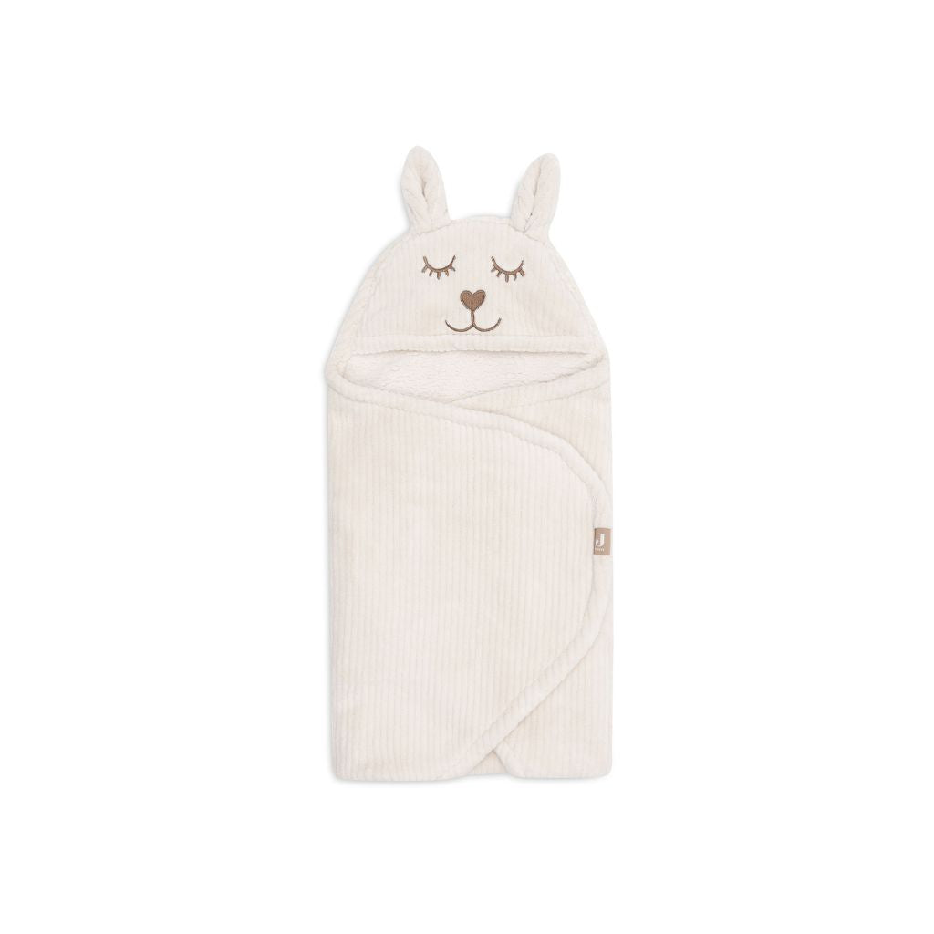 Jollein Wikkeldeken Bunny Cloudy Rib Oatmeal
