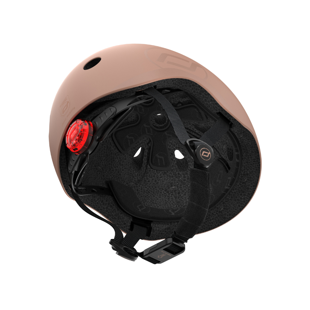 Scoot and Ride Kinderfietshelm Mocha S