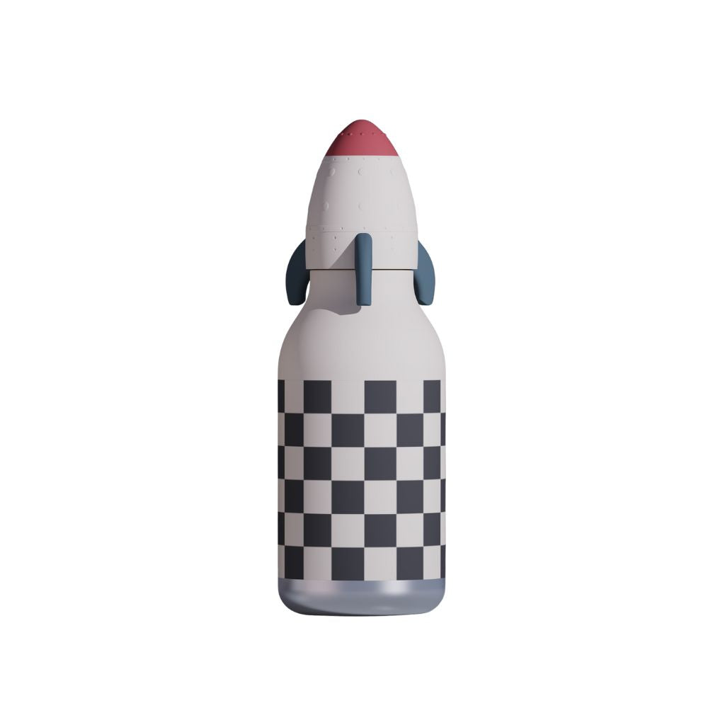Asobu Geïsoleerde drinkfles Bestie Rocket Checker 460 ml