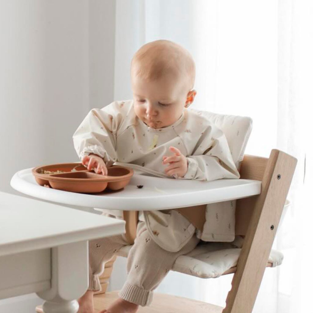 Stokke® Chaise haute Tripp Trapp® Bundel Natural + Babyset² + Tablette-repas