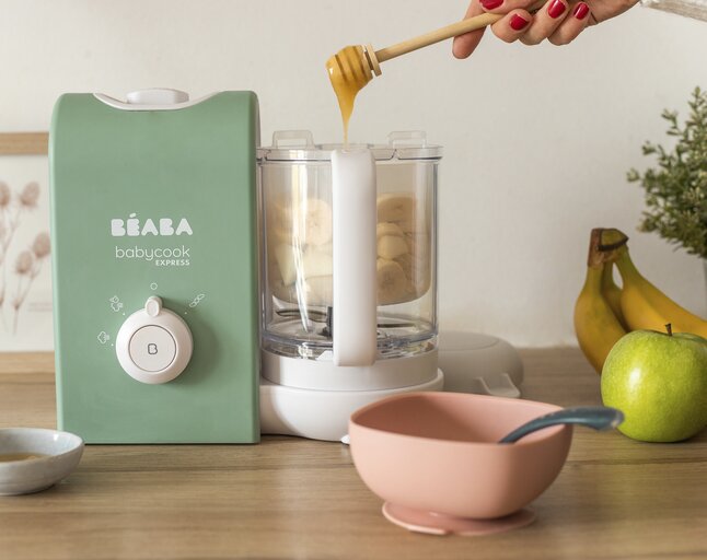 Béaba Stoomkoker-mixer Babycook Express Sage Green