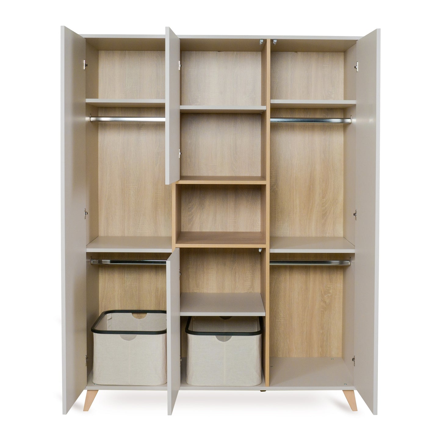 Quax Kast met 3 deuren Loft Clay