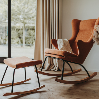 Quax Schommelstoel Rocking Chair De Luxe Adult Terra