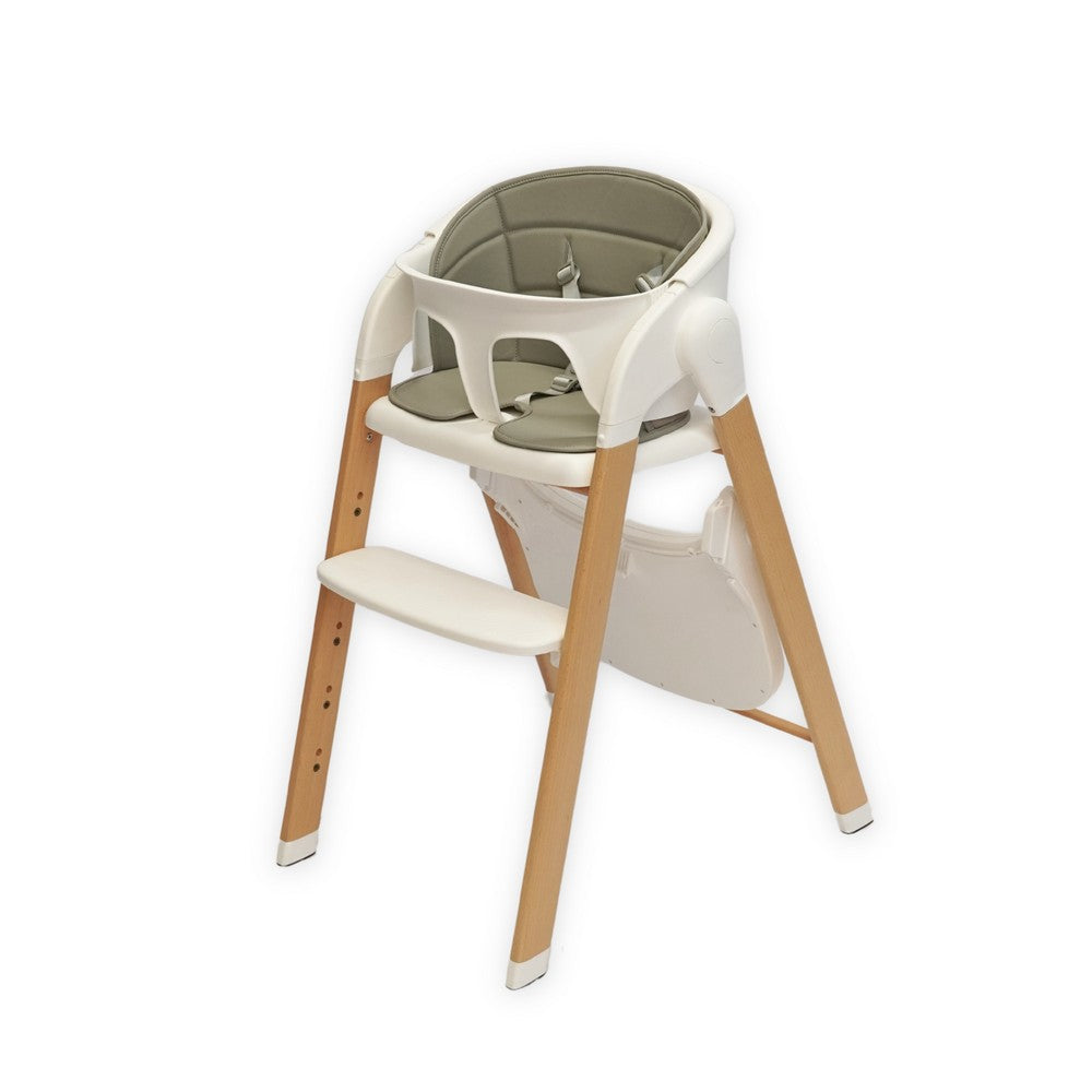 Bo Jungle Eetstoel evolutief Grow With Me Pure White