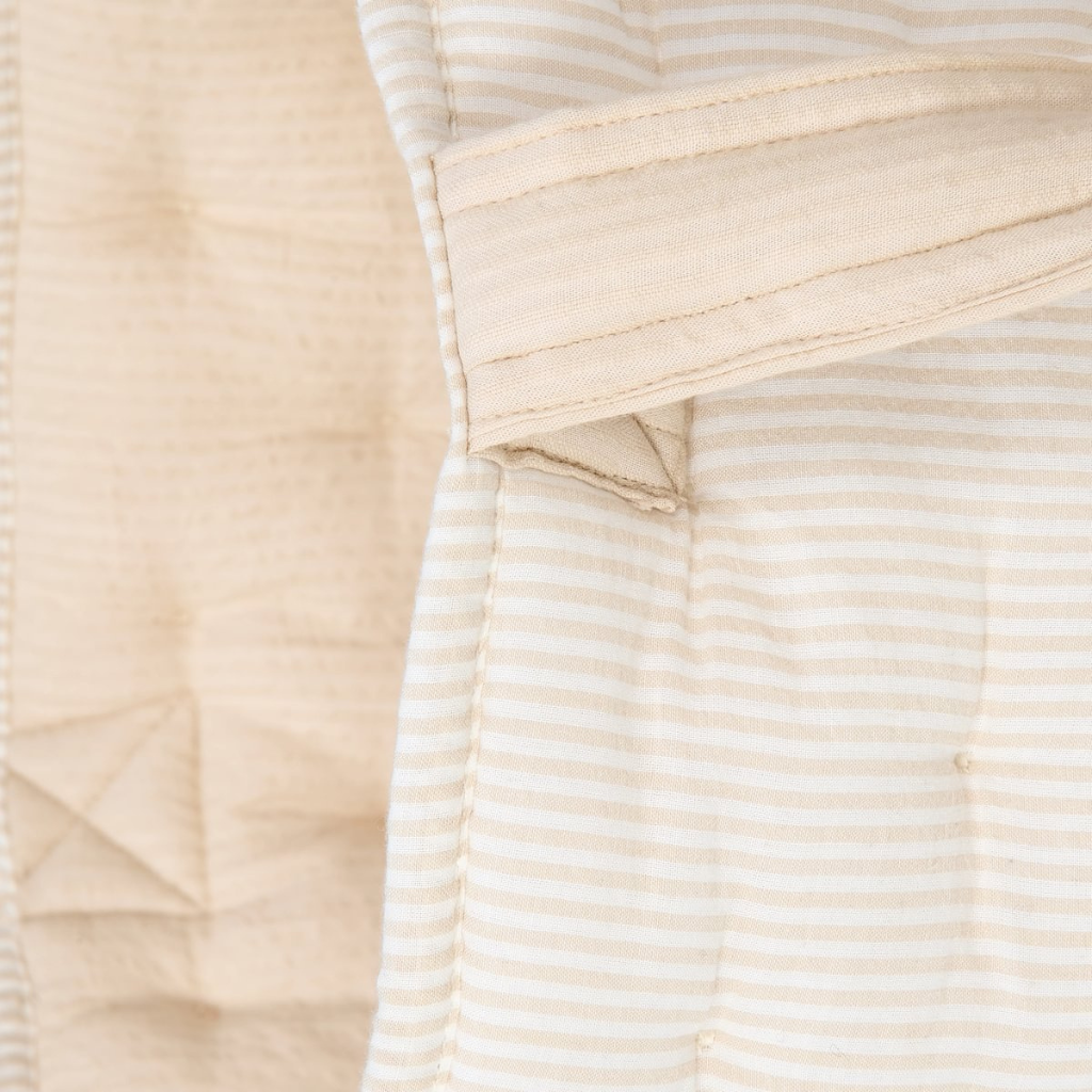 Little Dutch Opbergmand groot Pure Soft Beige Stripes