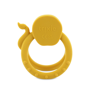 Trixie Baby Anneau de dentition sensoriel Mr. Lion jaune