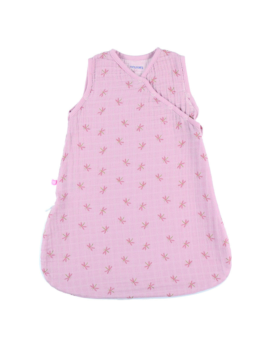Noukie's Slaapzak Popsie, Gigi & Louli TOG 1,0 Powder Pink 50 cm