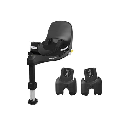 Maxi-Cosi Kinderwagen 5-in-1 Oxford Twillic Black + Sense draagmand + adapter + autostoel Pebble 360 pro 2 + basis Familyfix 360 Pro