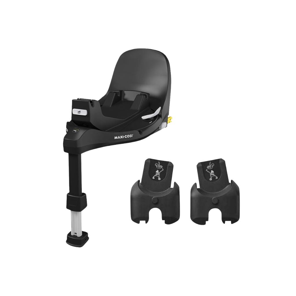 Maxi-Cosi Kinderwagen 5-in-1 Oxford Twillic Graphite + Sense draagmand + adapter + autostoel Pebble 360 pro 2 + basis Familyfix 360 Pro