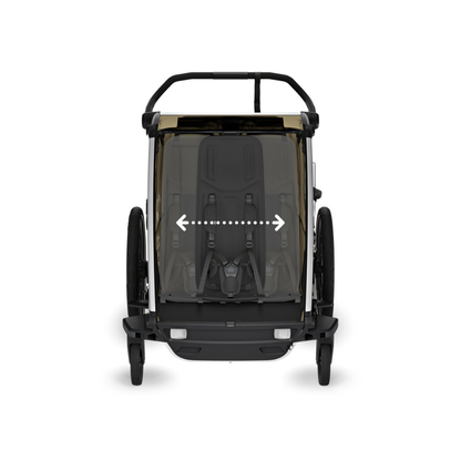 Thule Fietskar G3 Chariot Cross 2 Double Khaki