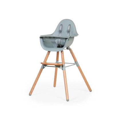 Childhome Chaise haute Evolu 2 Natural Mint