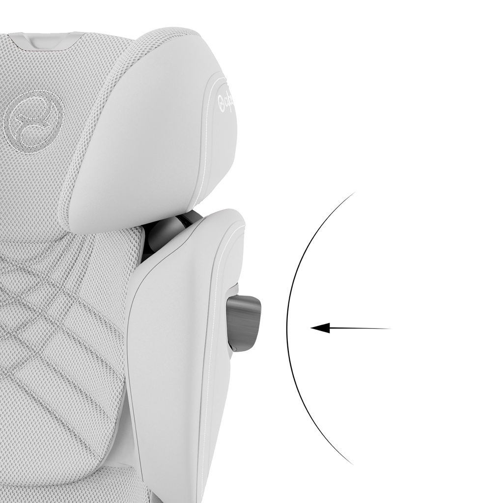 Cybex Autostoel Solution T i-Fix Plus Groep 2/3 Light Grey