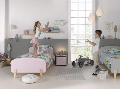 Jaxx wandplank Kiddy 45 cm roze